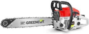Greencut GS620X : avis et test de cette tronçonneuse thermique 62 cm³
