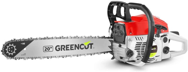 Greencut GS620X : avis et test de cette tronçonneuse thermique 62 cm³