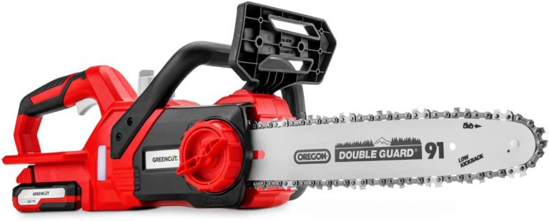 Greencut GS200L : avis et test de cette tronçonneuse à batterie 20 V légère