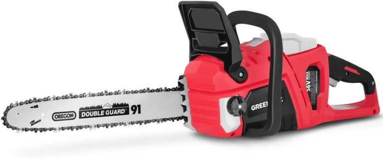 Greencut GS560L : avis sur cette tronçonneuse à batterie 56 V haut de gamme