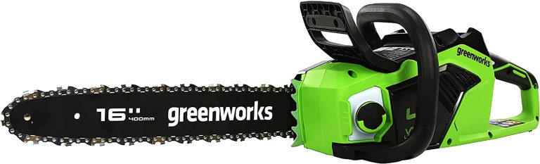 Greenworks GD40CS18 : cette tronçonneuse 40 V à 20 m/s en test et avis
