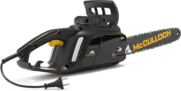 McCulloch CSE 1835 : notre avis sur cette tronçonneuse électrique 1800 W