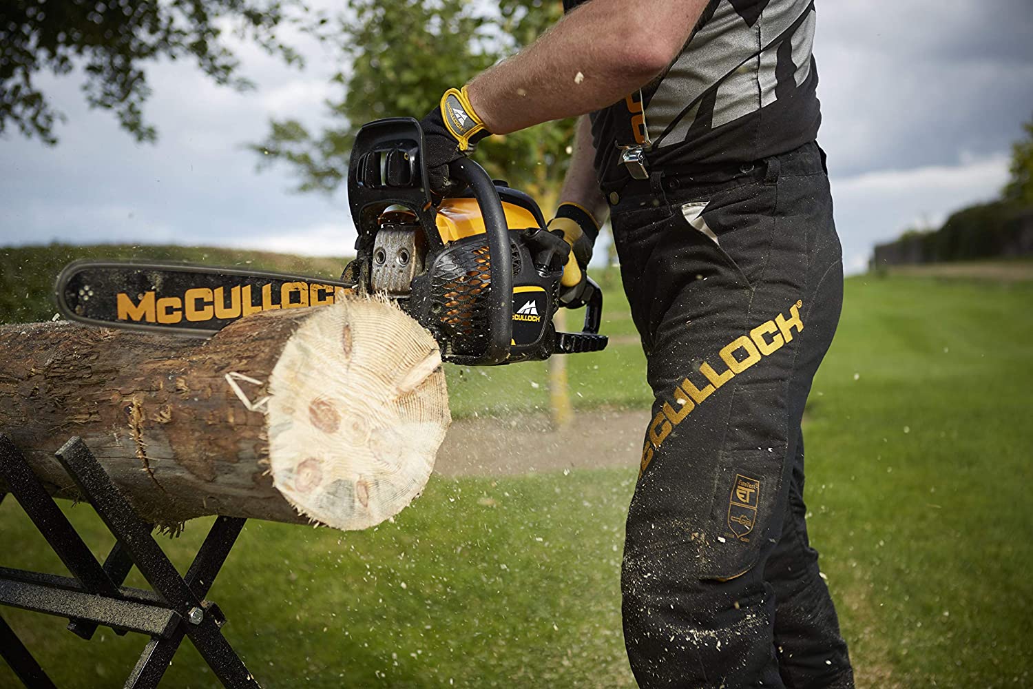 Moteur OxyPower 50 cm³ et lanceur Soft Start de la McCulloch CS 50S