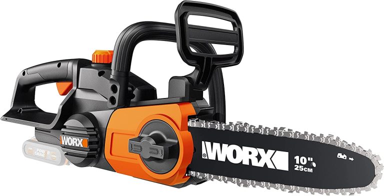 Worx WG322E.9 : notre avis sur cette mini-tronçonneuse à batterie 20 V