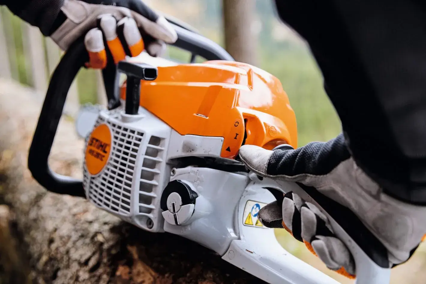 Stihl MS 261 C-M en usage forestier