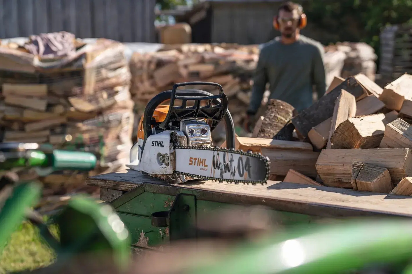 Poignée arrière et carter de la Stihl MS 271