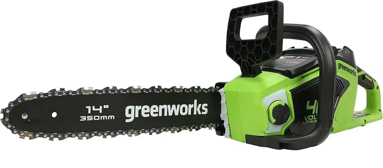 Greenworks GD40CS15K2X : avis et test de cette tronçonneuse 40 V en kit