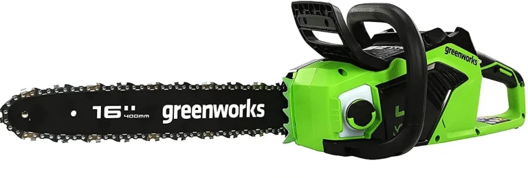 Greenworks GD40CS18K2X : test et avis de cette tronçonneuse 40 V tout inclus