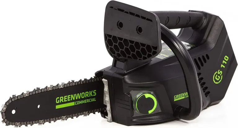Greenworks GD40TCS : avis et test de cette tronçonneuse d’élagage 40 V