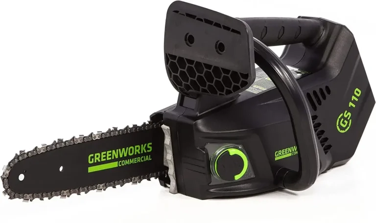 Greenworks GD40TCSK2 : test et avis de cette tronçonneuse d’élagage 40 V en kit