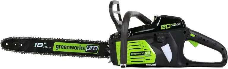 Greenworks Pro GCS80450 : avis sur cette tronçonneuse à batterie 80 V