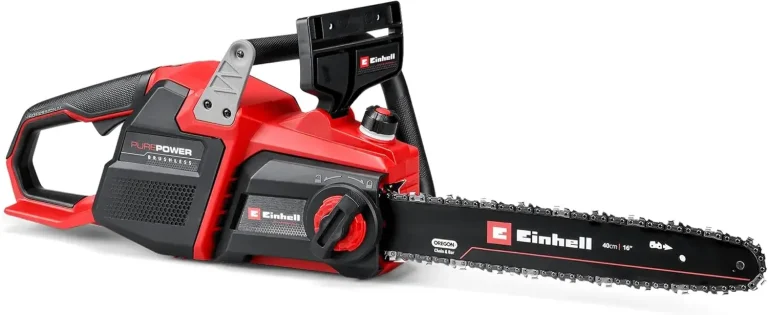 Einhell GP-LC 36/40 : notre avis sur cette tronçonneuse à batterie 36 V