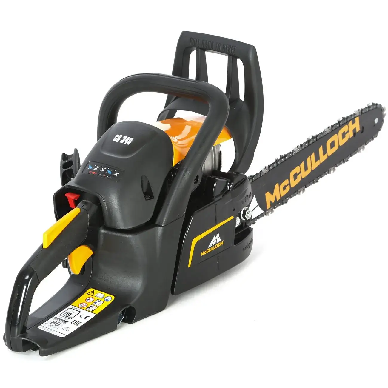 Moteur OxyPower 34,4 cm³ de la McCulloch CS340