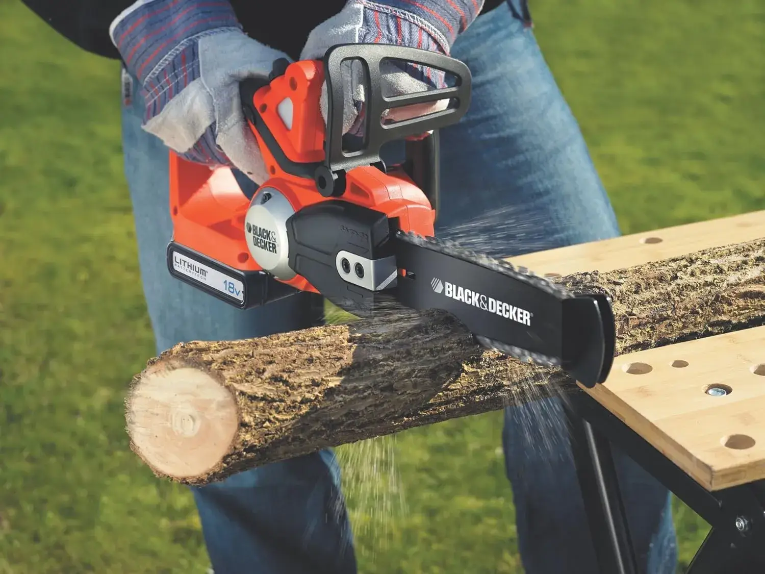 BLACK+DECKER GKC1820LB, machine seule sans batterie ni chargeur