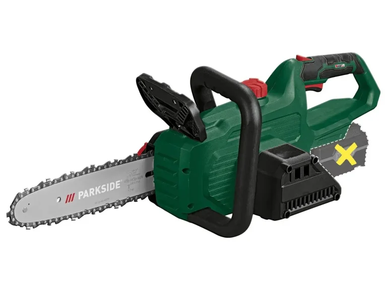 Parkside PAKS 20-Li E5 : test et avis de cette tronçonneuse à batterie 20 V