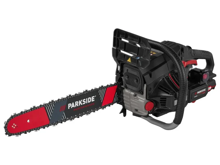 Parkside PPBKS 56 B2 : notre avis sur cette tronçonneuse 56 cm³ à démarrage électrique