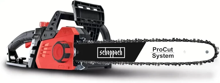 Scheppach CSE2600 : avis et test de cette tronçonneuse électrique 2400 W