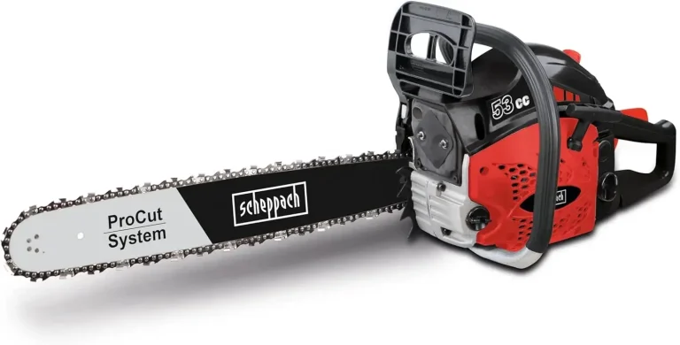 Scheppach CSP5300 : test et avis de cette tronçonneuse thermique 53 cm³