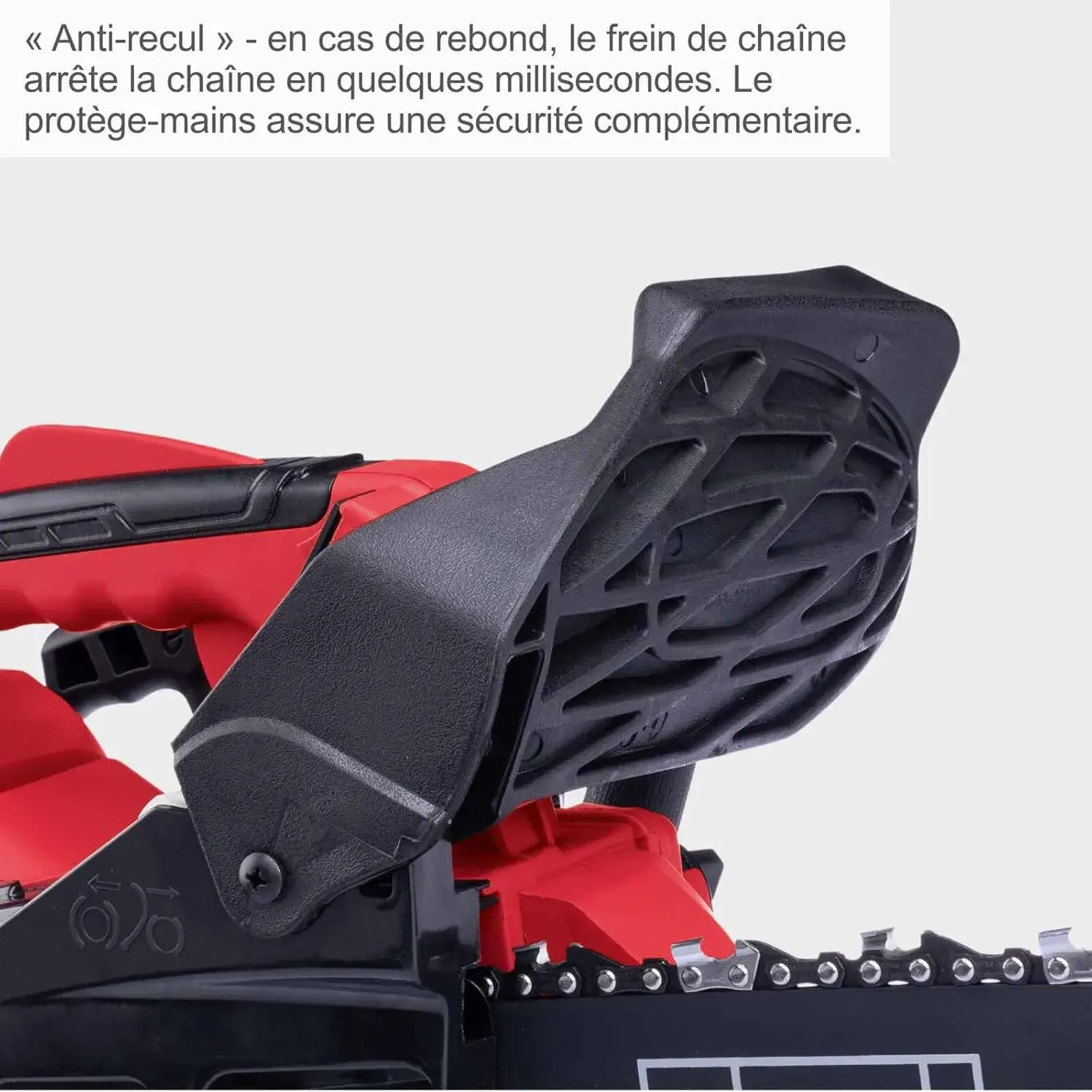 Guide ProCut de 25 cm et chaîne 3/8 LP de la Scheppach PCS26