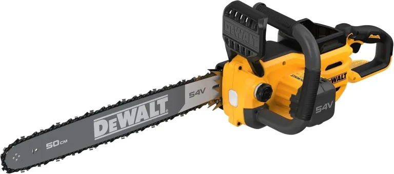 Dewalt DCMCS575N-XJ : notre avis sur cette tronçonneuse FlexVolt 54 V