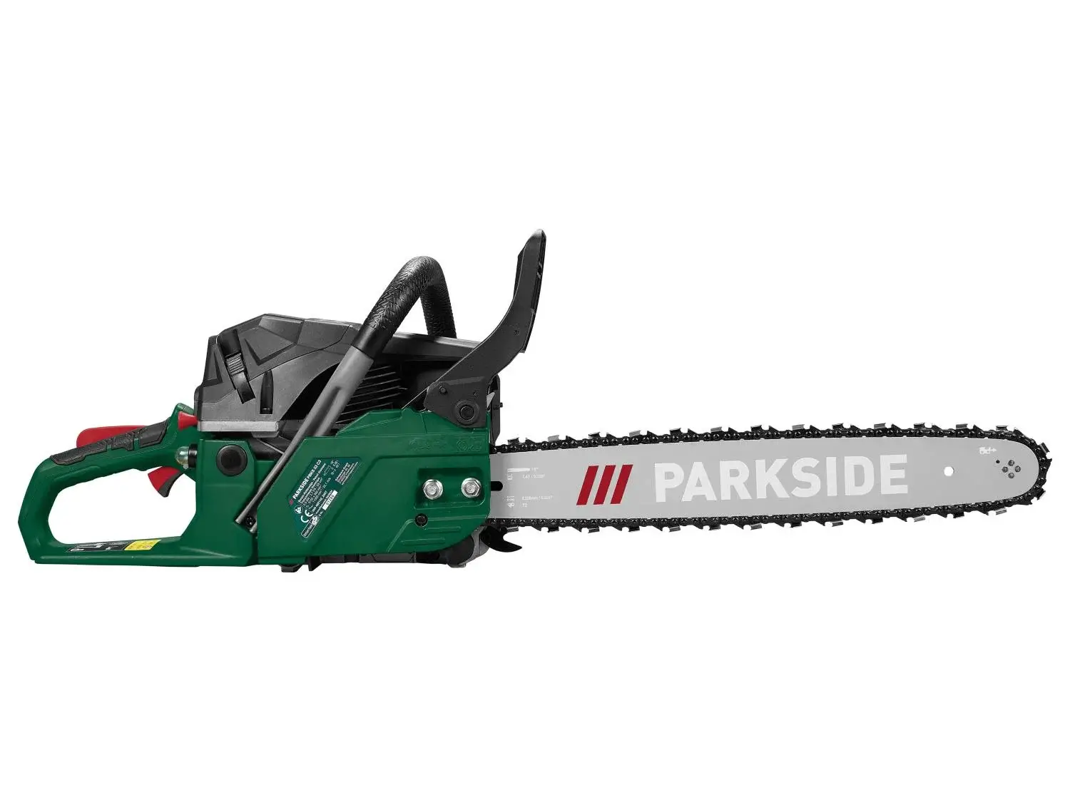 Réservoirs de carburant et d'huile de chaîne de la Parkside PBKS 53 C3