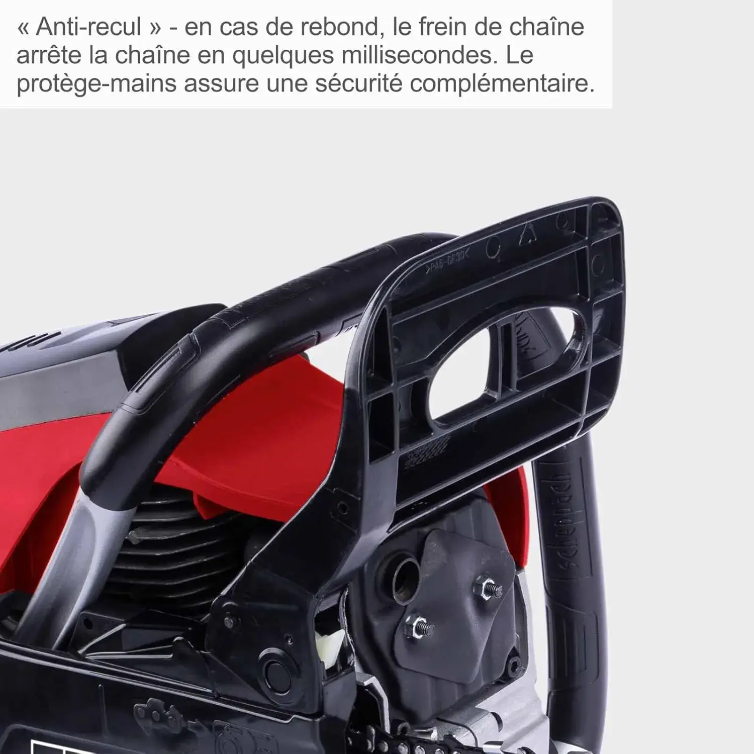 Lanceur Easy Start et jauge de carburant de la Scheppach PCS46