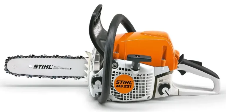 Stihl MS 231 : test et avis de cette tronçonneuse à bois de chauffage 42,6 cm³