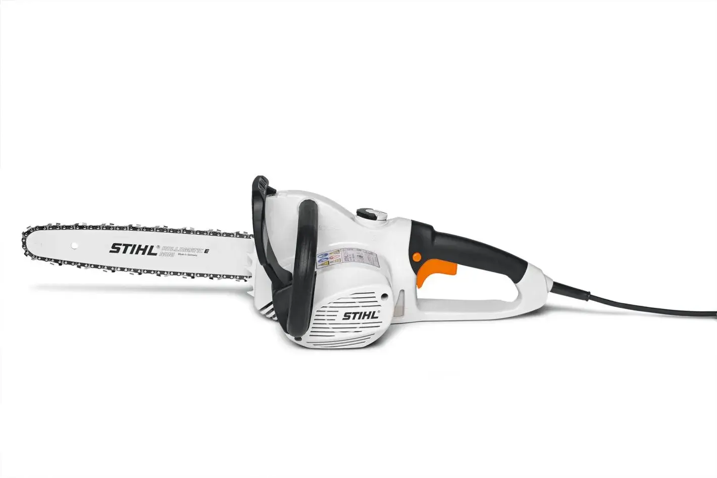 Carter latéral et tendeur de chaîne de la Stihl MSE 170